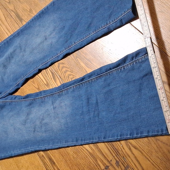 CURVE APPEAL Jeans Womens 8 X 29 BOOT BOOTCUT CUT Preowned BUTTONS - Picture 3 of 8